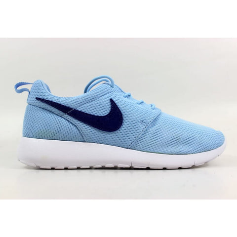 Nike Roshe One Bluecap/Deep Royal Blue-White 599729-410 Grade-School