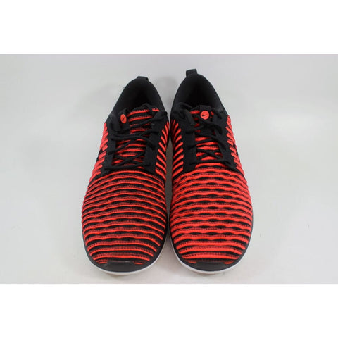 Nike Roshe Two Flyknit Black/Black-Bright Crimson-White 844833-006