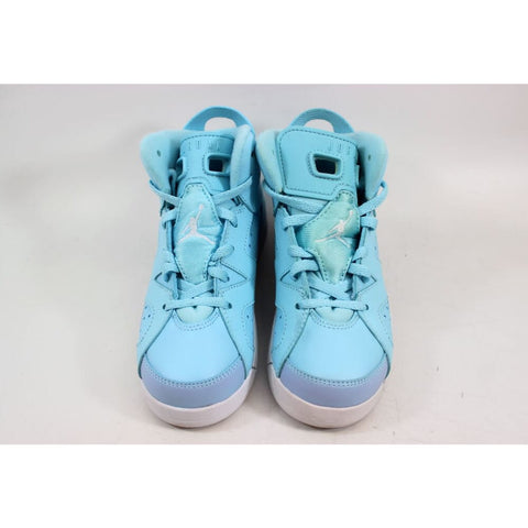 Nike Air Jordan VI 6 Retro GP Still Blue/White-White 543389-407 Pre-School