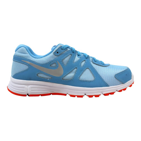 Nike Revolution 2 GS LKSD/Metallic Silver-White Bright Crimson  555090-403 Grade-School