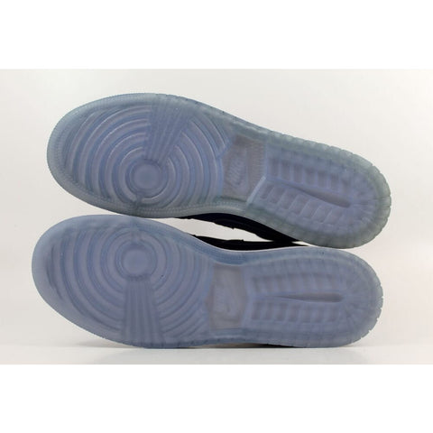 Nike Air Jordan I 1 Mid GG Deep Royal Blue/Fierce Green-Wolf Grey  555112-407 Grade-School