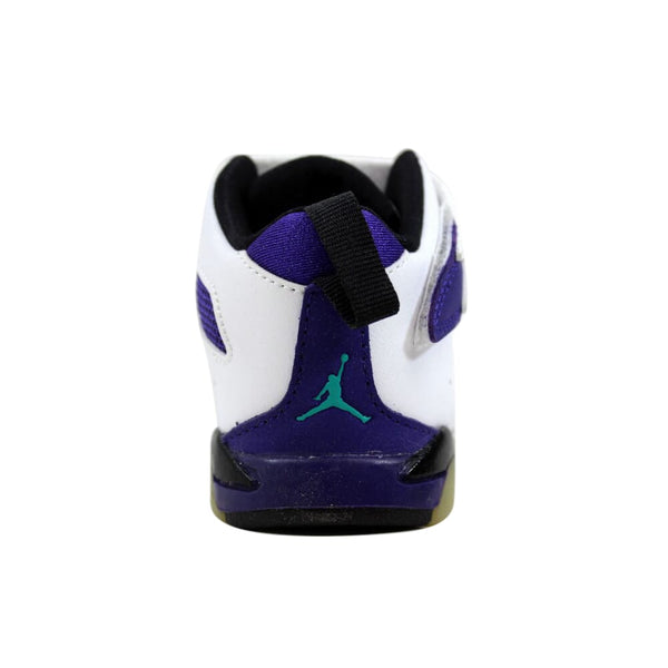Nike Air Jordan FLTCLB '91 White/New Emerald-Grape Ice 555330-108 Toddler