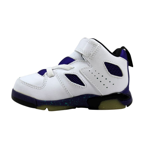 Nike Air Jordan FLTCLB '91 White/New Emerald-Grape Ice 555330-108 Toddler