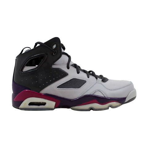 Nike Air Jordan Flight Club 91 Matte Silver/Grand Purple-Night Stadium  555475-028 Men's