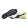 Puma Roma Basic Jr White/Quiet Shade-Yellow 354259 15 Grade-School