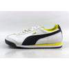 Puma Roma Basic Jr White/Quiet Shade-Yellow 354259 15 Grade-School