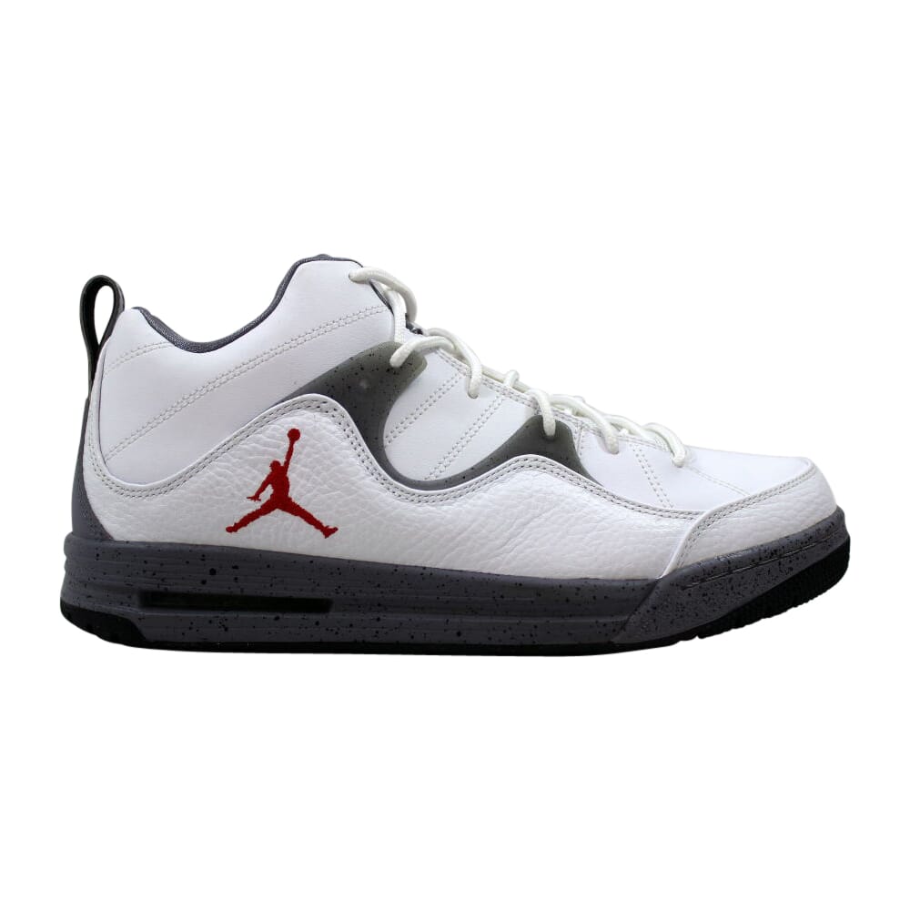 Nike Air Jordan Flight TR'97 Mid White/Fire Red-Cement Grey-Black  574417-102 Men's