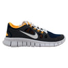 Nike Free 5.0 Brave Blue/White-Dark Grey-Laser Orange 580558-401 Grade-School