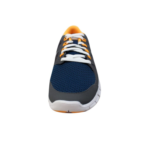 Nike Free 5.0 Brave Blue/White-Dark Grey-Laser Orange 580558-401 Grade-School