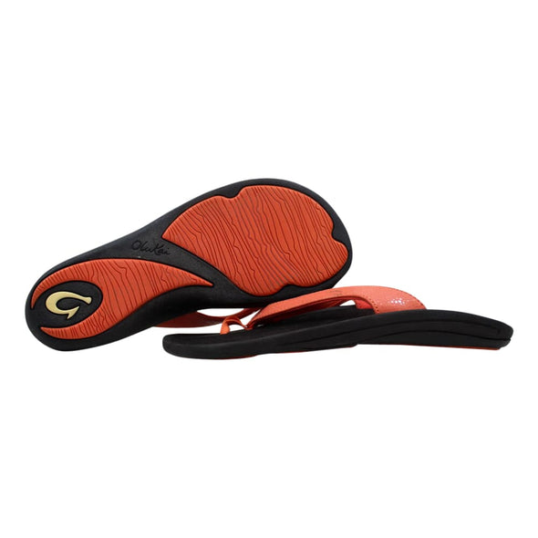 Olukai Kalapa Kai Orange/Black 20198-4940 Grade-School