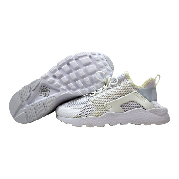 Nike Air Huarche Run Ultra BR White/White-Pure Platinum  833292-100 Women's