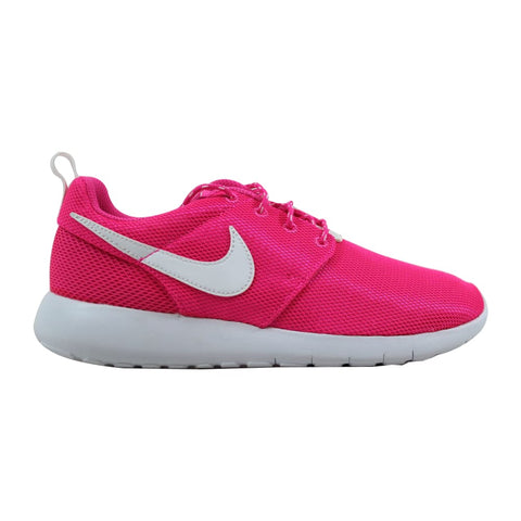 Nike Roshe One Pink Blast/White  599729-611 Grade-School