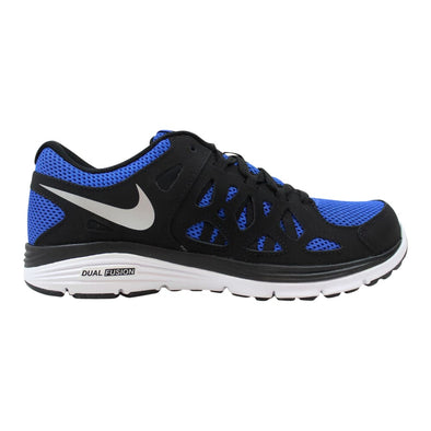 Nike Dual Fusion Run 2 Game Royal/Metallic Silver-Black-White  599801-401 Grade-School