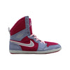 Nike Air Jordan 1 Skinny High Hyper Fuchsia/Metallic Platinum-Pebble Grey 602656-608 Grade-School