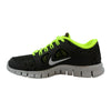 Nike Free 5.0 Shield Dark Loden/Metallic Silver-Volt-Grey  616700-300 Grade-School