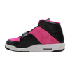 Nike Girls Air Jordan FLT Club 90's GS Pink Foil/Black-White  618061-605 Grade-School