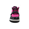 Nike Girls Air Jordan FLT Club 90's GS Pink Foil/Black-White  618061-605 Grade-School