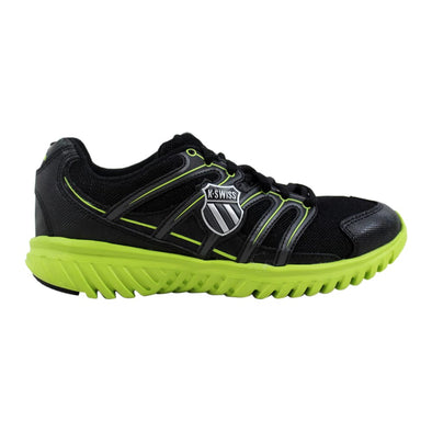 K Swiss Blade-Light Jetster Black/Charcoal-Bright Green 62723017 Grade-School