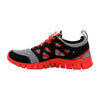 Nike Free Run II 2 LE GS White/Metallic Silver-Black-Light Crimson  644405-100 Grade-School