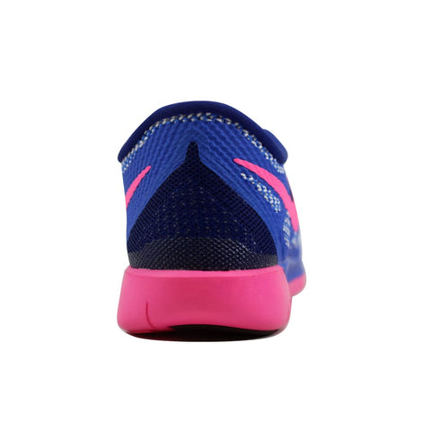 Nike Free 5.0 Hyper Cobalt/Hyper Pink-Deep Royal Blue 644446-400 Grade-School