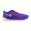 Nike Free 5.0 Purple Venom/Metallic Silver-Turbo Green  644446-500 Grade-School