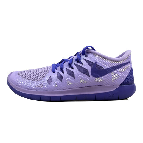 Nike Free 5.0 Hydrangeas/Light Magenta-White-Purple Haze 644446-501 Grade-School