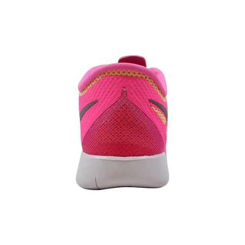 Nike Free 5.0 GS Pink Glow/Metallic Silver-White-Atomic MN  644446-600 Grade-School