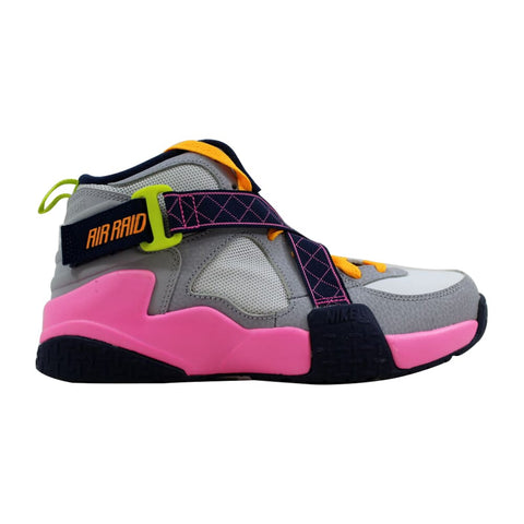 Nike Air Raid White/Pink Glow-Wolf Grey-Midnight Navy 644882-101 Grade-School