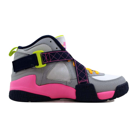 Nike Air Raid White/Pink Glow-Wolf Grey-Midnight Navy 644882-101 Grade-School