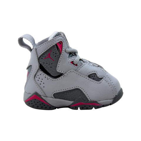 Nike Air Jordan True Flight Wolf Grey/Deadly Pink  645071-018 Toddler