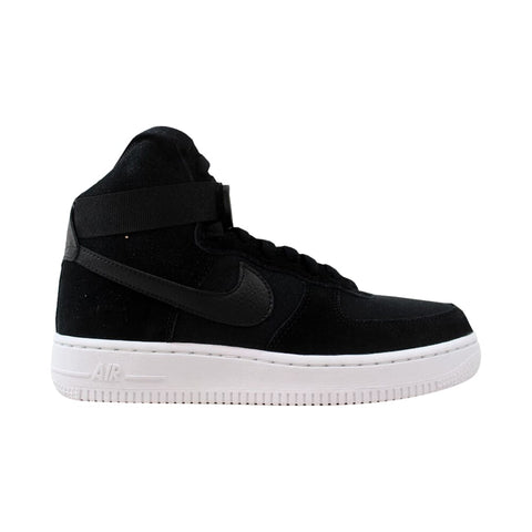 Nike Air Force 1 High Black/Black-White  653998-009 Grade-School