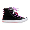 Converse Chuck Taylor All Star Loopholes Hi Black/Ultra Red-White  656046F Pre-School