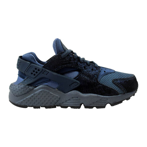 Nike Air Huarache Run Premium Metallic Armory Navy/Squadron Blue-Black  683818-900 Women's