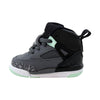 Nike Air Jordan Spizike Black/Mint Foam-Dark Grey  684932-015 Toddler