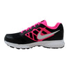 Nike Downshifter 6 Black/Metallic Silver-Hyper Pink-White  685167-001 Grade-School