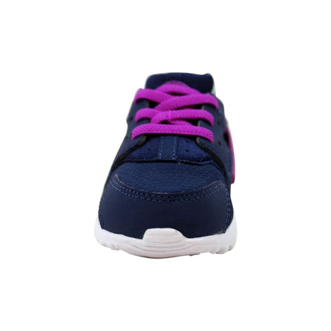 Nike Huarache Run Midnight Navy/Hyper Violet  704952-404 Toddler