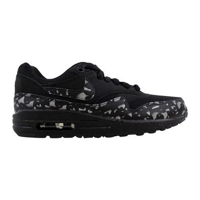 Nike Air Max 1 FB Black/Black-Total Orange 705393-001 Grade-School