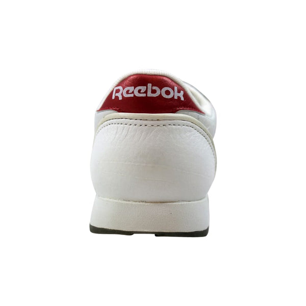 Reebok Classic Leather Q White/Flame Red  71-40673 Men's