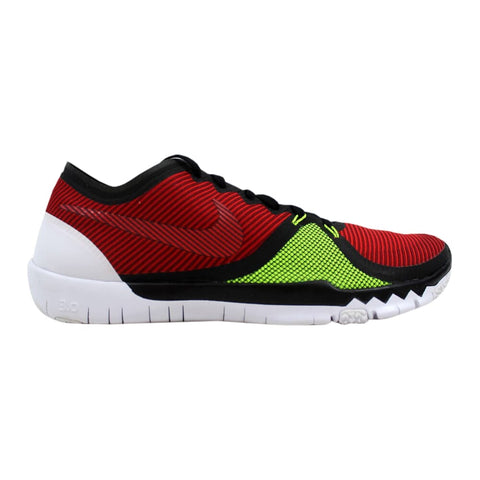 Nike Free Trainer 3.0 V4 Black/Team Red-University Red-Volt  749361-066 Men's