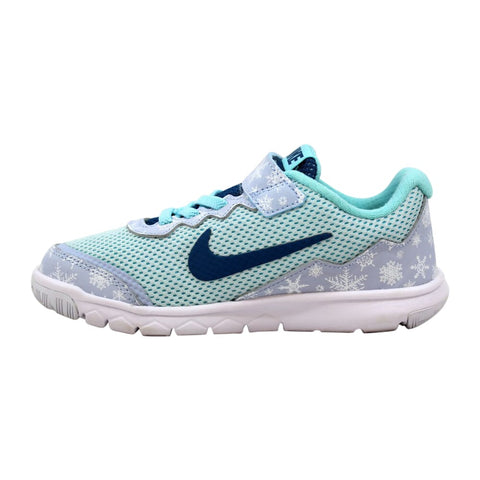 Nike Flex Experience 4 Print Fiberglass/Brigade Blue 749824-300 Pre-School