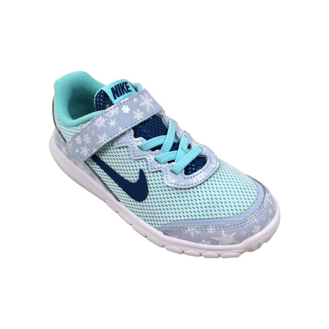 Nike Flex Experience 4 Print Fiberglass/Brigade Blue 749824-300 Pre-School