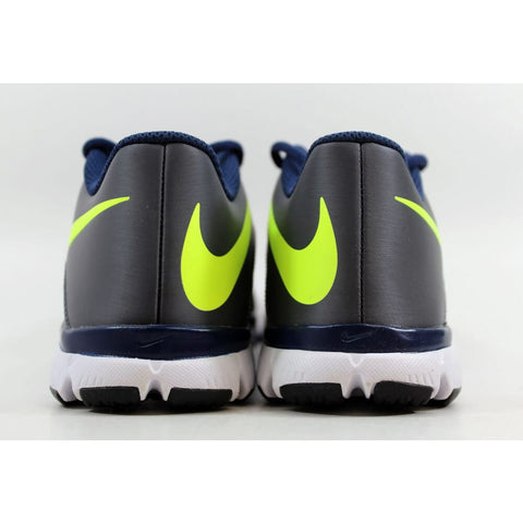 Nike Flex Supreme TR 4 Dark Grey/Volt-Midnight Navy 759990-070 Grade-School