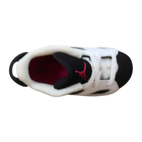 Nike Air Jordan VI 6 Retro Low GT White/Sport Fuchsia-Black  768885-107 Toddler