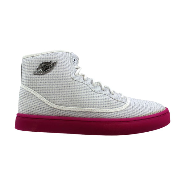 Nike Air Jordan Jasmine GG White/Black-Medium Fuchsia-Metallic Silver 768927-128 Grade-School