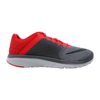 Nike FS Lite Run 3 Dark Grey/Black-University Red-Wolf Grey  807144-006 Men's