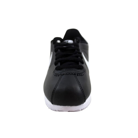 Nike Classic Cortez Leather Black/White-White  807471-010 Women's