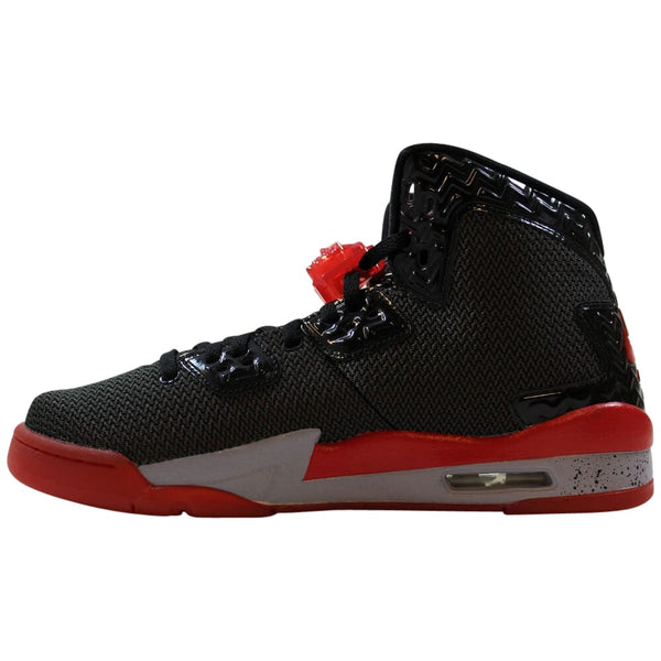Nike Air Jordan Spike Forty BG Black/fire Red-cement Grey  807542-002 Grade-School