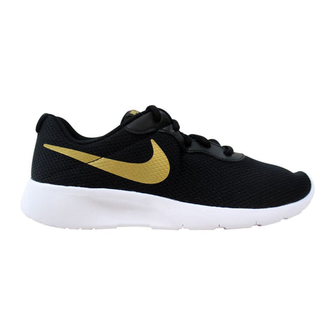Nike Tanjun Black/Metallic Gold-White  818381-016 Grade-School