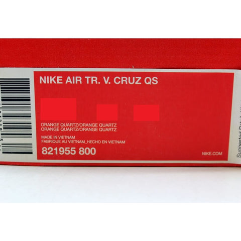 Nike Air Trainer Victor Cruz QS Orange Quartz  821955-800 Men's