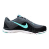 Nike Flex Trainer 6 Cool Grey/Hyper Turquoise-Dark Grey  831217-004 Women's